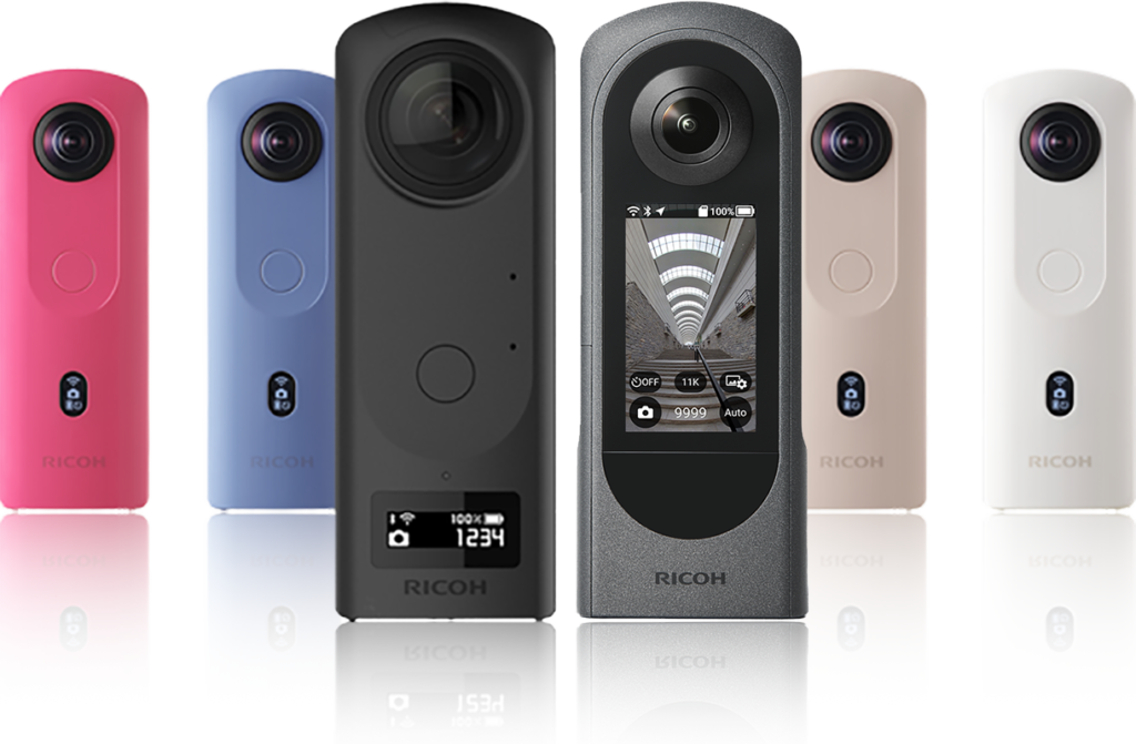 360°の世界を体験 RICOH THETA