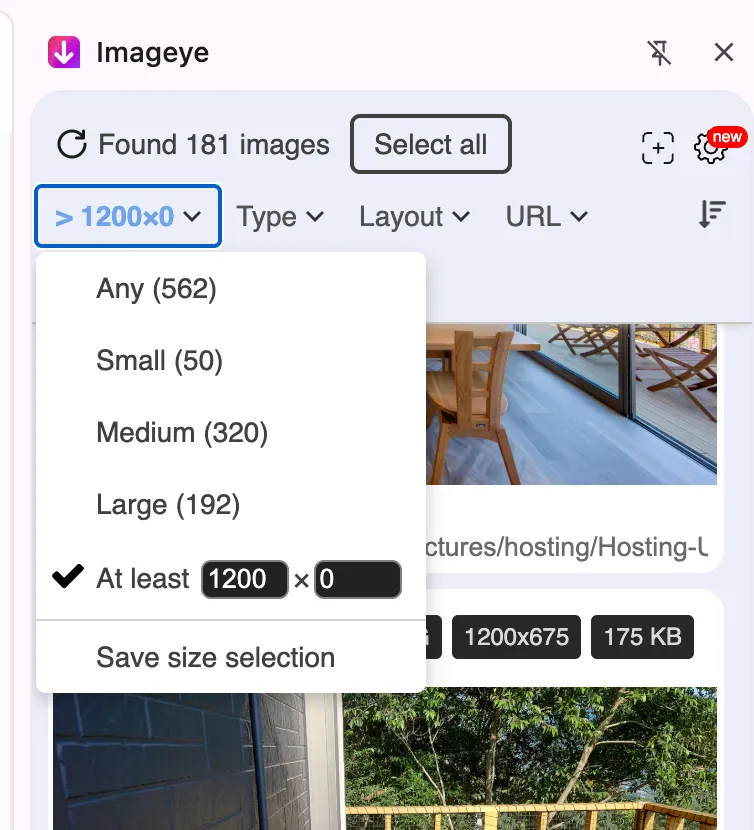 Airbnbの写真を拡張機能で一括保存する手順